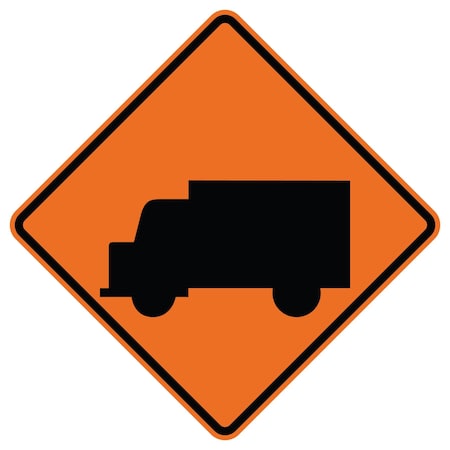 Sign Solutions Usa 48 in Height, 48 in Width, Aluminum, Diamond DUS08HOR4848W11-10